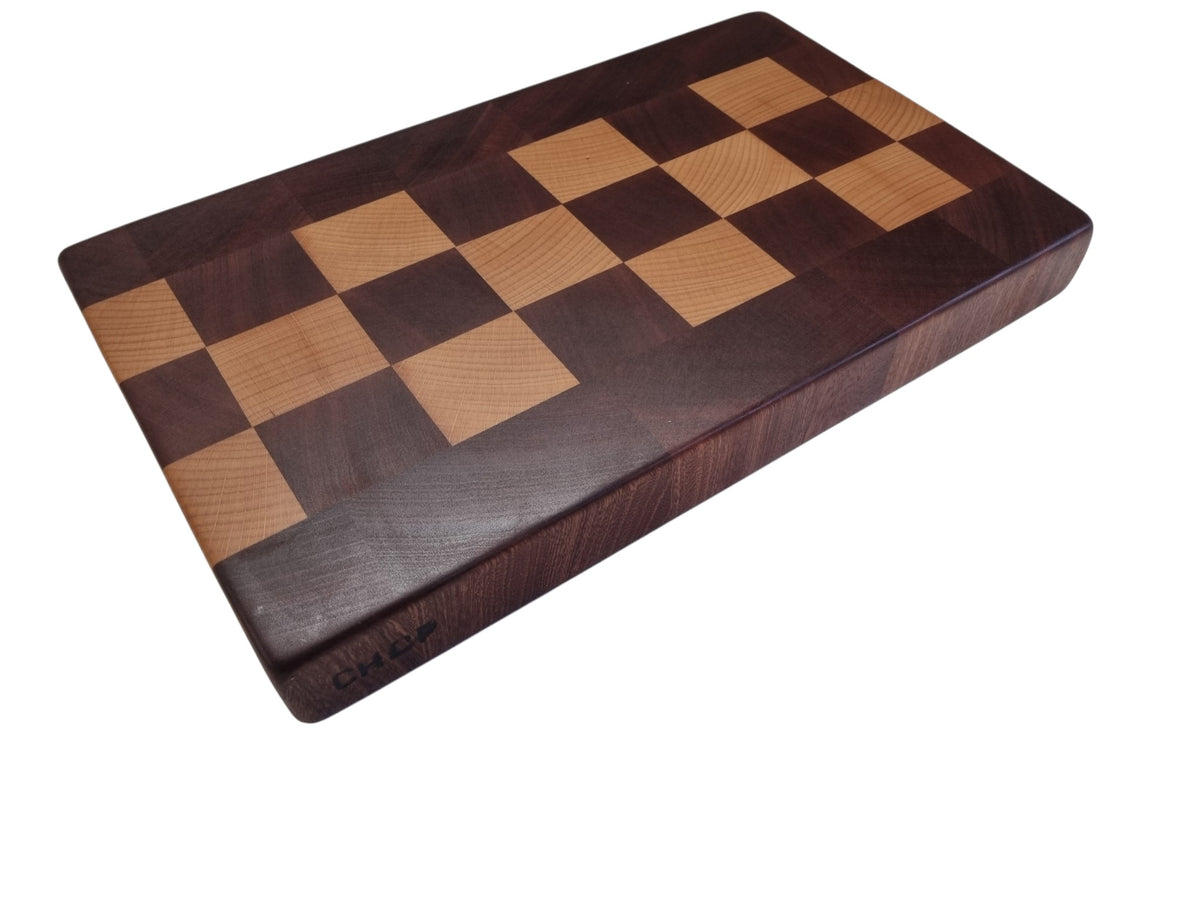 Chequered end grain no#1