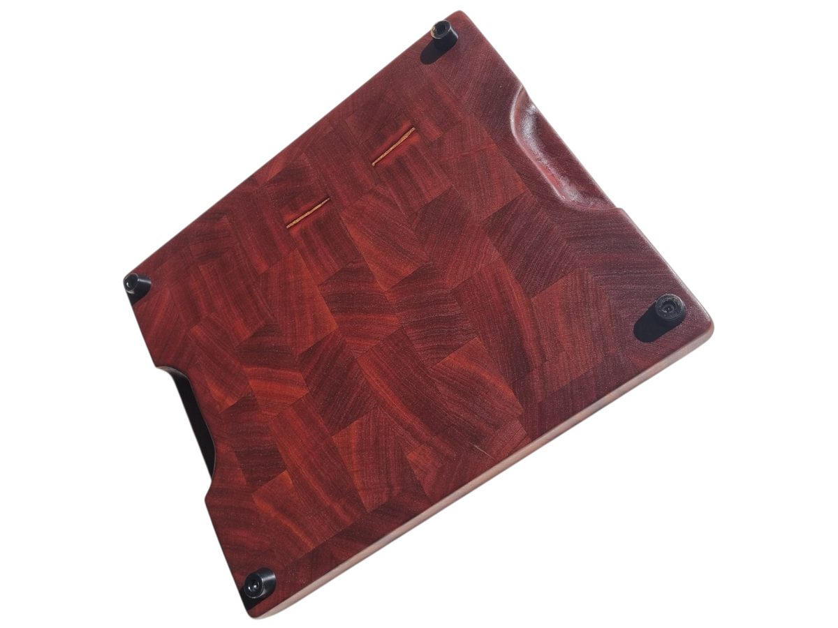 3D Zig Zag End Grain Chopping Block – Medium