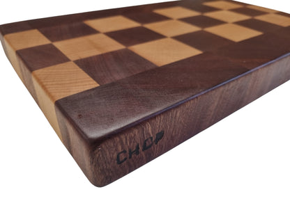 Chequered end grain no#1